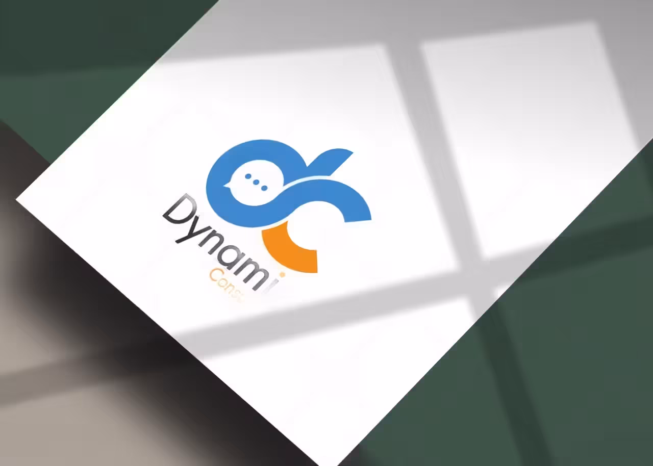 Dynamic Consulting Logo Design - Corporate Brand Identity